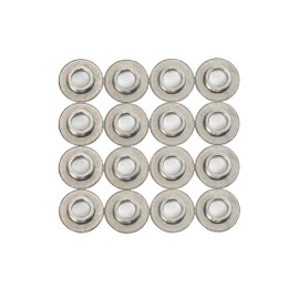 Michigan Motorsports LS & LT Valve Spring Retainers | Like GM 10166344 | Fits 1997-2025 4.8L 5.3L 5.7L 6.0L 6.2L LS1 LQ4 LS3 L83 L86 LM7 L33 LC9 | OEM-Style Replacement Retainers (16)