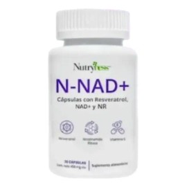 N-nad+ Capsulas Con Resveratrol, Argania Cosmetics