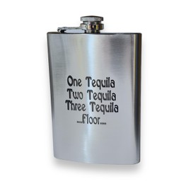 8oz One Tequila Two Tequila Three Tequila Floor Flask