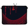 Digittrade LS109-13 Red Matrix Designer Notebook Sleeve 13.3 Inch (33.8