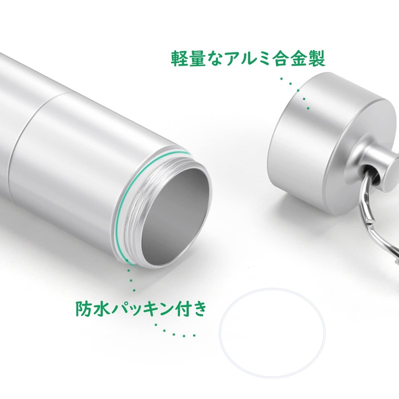 Opret Portable Waterproof Nitro Pill Case, 3 Times a Day,