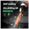JOERIC Orange Hex Shank 3/8" Dry Diamond Drill Bit Set,