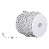 1 Roll Pearl Beads Chain Artificial Pearl Strand Trim String