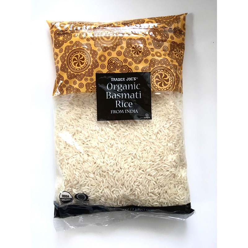 Trader Joe's Organic Basmati Rice NET WT.32OZ (2LBS) 908g