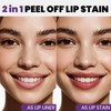 JUNECODE Lip Stain Peel Off, All Day Lip Liner Tint