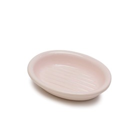 TAMAKI Pink Dinnerware for Pets, Oval, For Cats