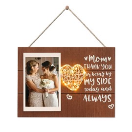 4x6 Picture Frames for Wall,Wooden Photo Frames for Mom,Mothers Day Christmas Gifts Picture Frames Ornament-Birthday Wedding Cute Gifts for Mom or Mother in Law from Daughter Son