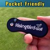RisingBird 1-Pack, Golf Divot Repair Tool, Pivot Tool, Ergonomic Grip
