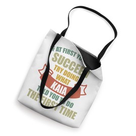 KAIA Personalized Name Shirt KAIA First Name Tote Bag