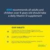 Vitamin D 1000iu - 1 Year Supply, 365 Easy-Swallow Vitamin