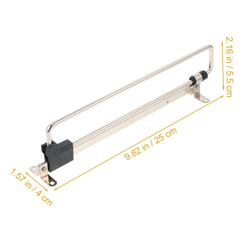 VILLCASE Adjustable Closet Rod, Retractable Closet Pull Out Rod Wardrobe