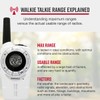 Cobra ACXT360 Water Resistant Walkie Talkies – Rechargeable, 22 Channels,