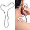 Myofascial Release Muscle Scraper Tool Ergonomic Stainless Steel Gua Sha