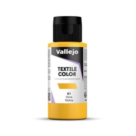Vallejo : Textile Paint : 60ml : Yellow Ochre