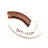 LIFAFA Handmade Viking Pizza Cutter Beautiful Axe with Unique Leather