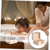 minkissy Wooden Essential Oil Storage Box Aromatherapy Organizer Portable Case