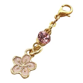 Mask Charm Accessories Cherry Blossom Charm Stylish Girl Mask Accessories, Zinc