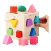 Juego Didáctico Bebé Montessori Cubo De Madera Educativo
