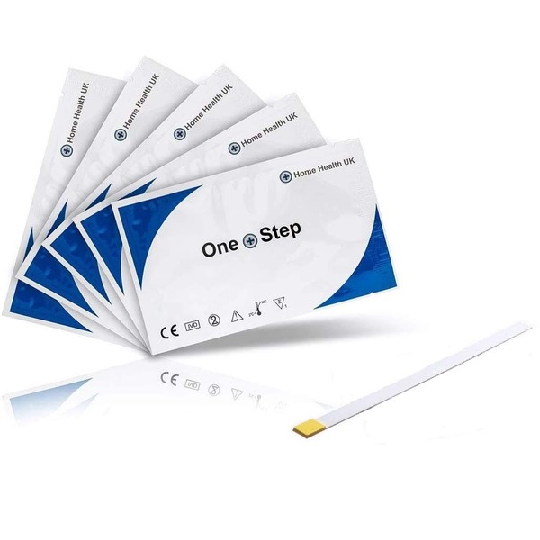 10 x Alcohol Saliva Test Strips - One Step (BAC) Blood Alcohol Instant Test Kits