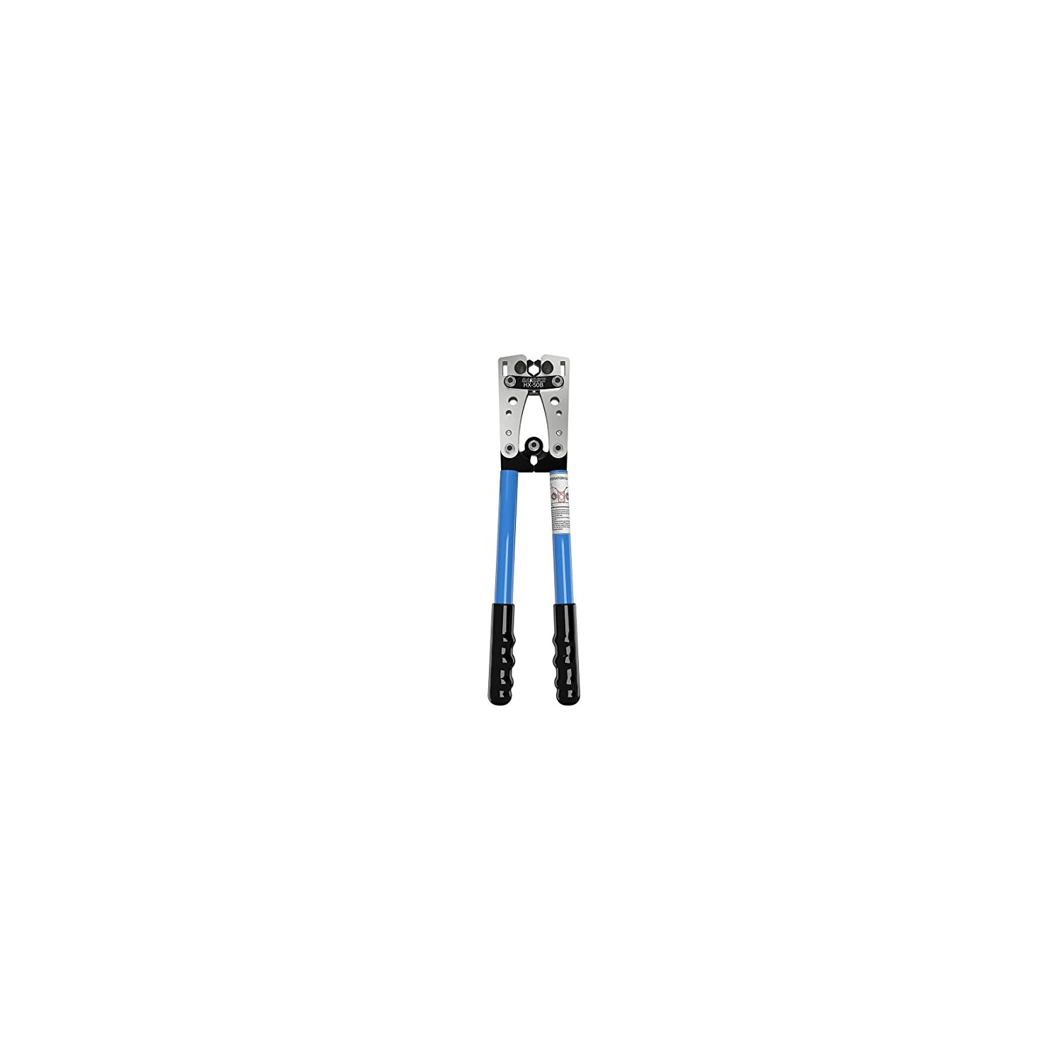 Sanuke Battery Cable Lug Crimping Tool for AWG 8 6 4 2 1/0 Heavy Duty ...