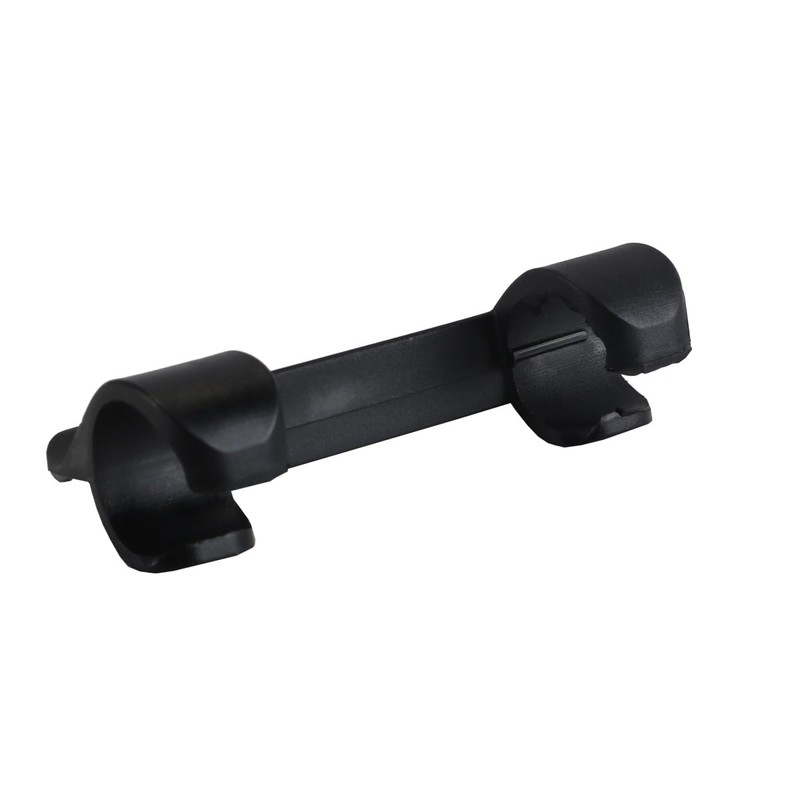 ANCLLO Plastic Black Mountain Bike Pump Holder Lightweight Easy Install