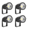4PCS Waterproof Outdoor Spotlights LED Landscape Light DC12V for Driveway