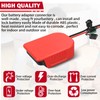 Power Wheel Adapter for Bauer 20V Battery with Fuse &
