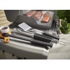 Weber Precision 3-Piece Grilling Tool Set, Stainless Steel