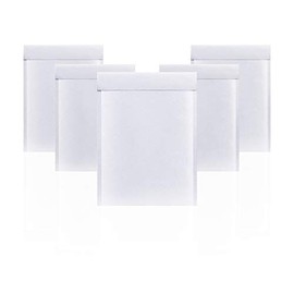 Amiff Pack of 25 White Shipping Envelopes 10.5 x 15 Bubble Mailer 10 1/2 x 15 Kraft Paper Bubble Mailers. Peel and Seal Padded Envelopes for Bulk Mailing Shipping Packing and Packaging