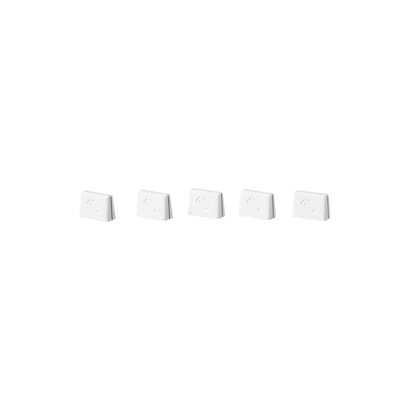 Reloop fader cap set white