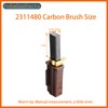 4 Pack 2311480 Vacuum Electric Motor Carbon Brushes Replacement for