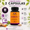 Suplemento A4h Resveratrol Curcumina Antioxidante Caps