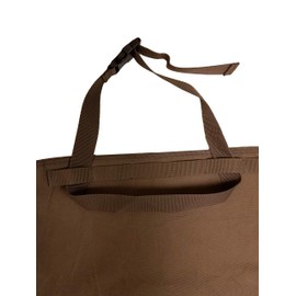 Mud River Mudriver MR7771 Brown Two Barrel Double Seat Cover, Regular/56 x 68"