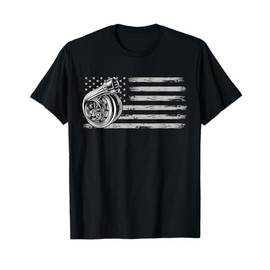 Turbo US Flag Tuner Car Guy Car Enthusiast Racing Drifting T-Shirt