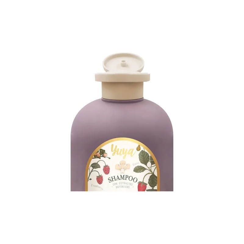 Shampoo Para Cabello Yuya 100% Orgánico Frambuesa 450 Ml