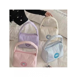 Cinnamoro My Melo Potacco Tote Bag Coin Purse Set with Pockets and Zipper, Shopping Bag, Shoulder Bag, Crossbody Bag, Large Capacity, Women's, Stylish, Character Goods, Popular, Work or School (B)
