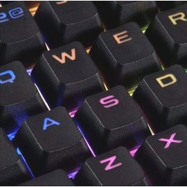 Keycap for Pirate Ship K70 K65 Keyboard Keycap Made of 104-key PBT. Spare Key for Mechanical Game Keyboard (Black K70PBT104 keycap)