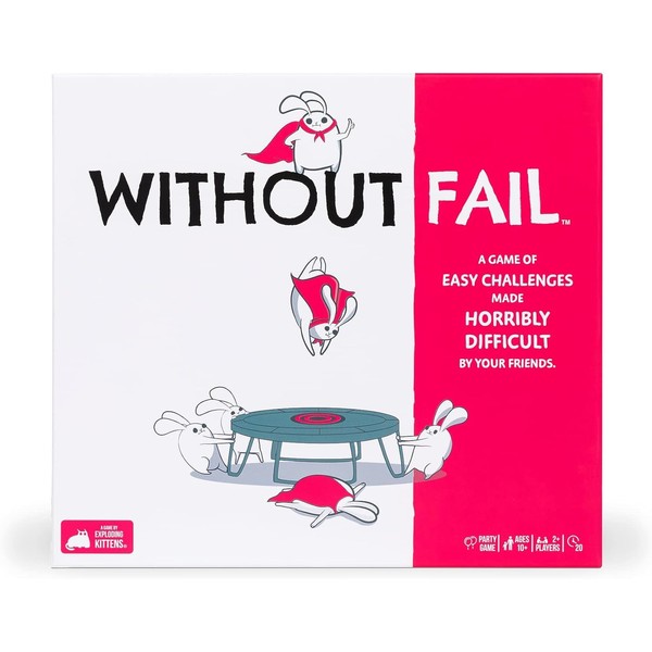 Exploding Kittens Without Fail - 150 Cards and Plenty of