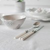 Cottetable Baroque White Cutlery Set / Antique Spoon Chopsticks /