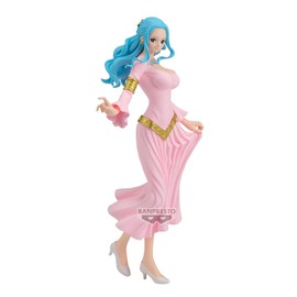 Banpresto Nefeltari VIVI II One Piece Collectible Action Figure - Glitter&Glamours, 23 cm - BP28590P Multicolor, Optimo for Anime Fans