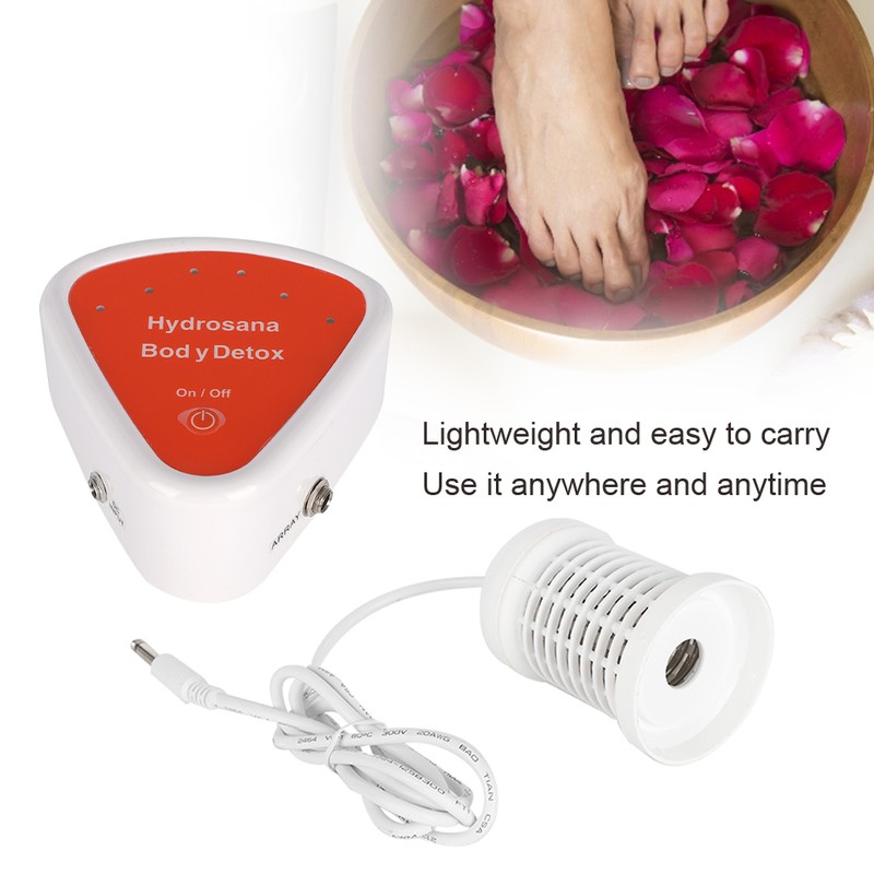 Portable Ionic Detox Foot Bath SPA Cleanse Machine Array Health