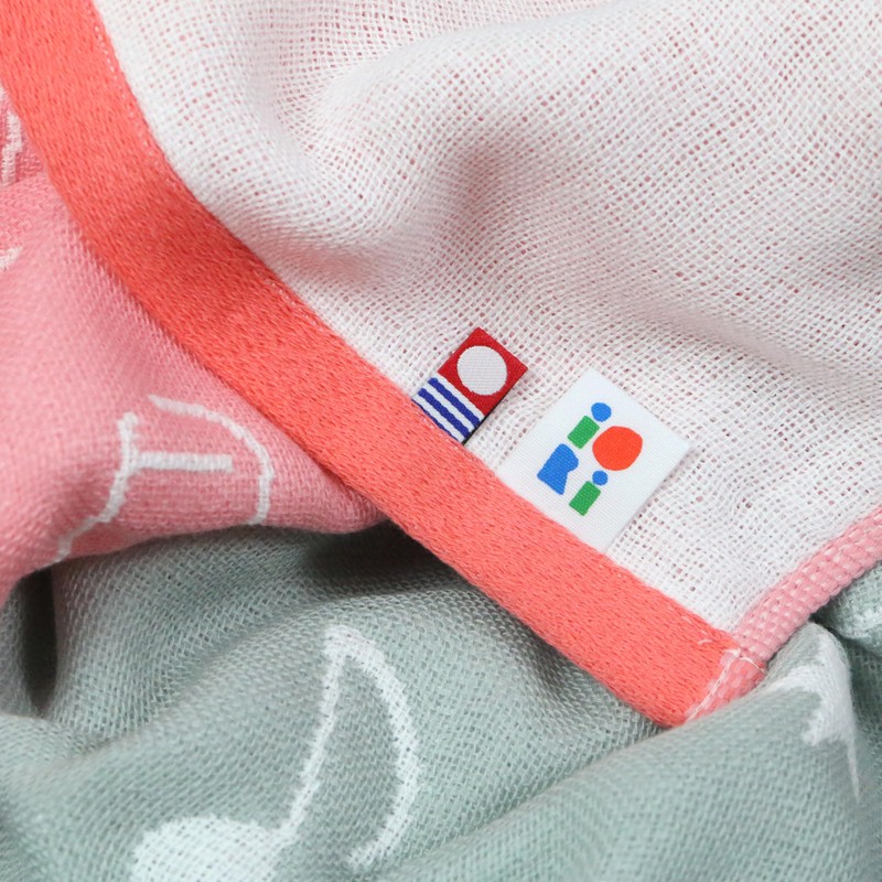 Imabari Towel, Iori "SUKU-SUKU Ongaku" Height Meter Bath Towel, Baby,