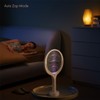 GeckoMan Rotating Head Electric Fly Swatter Racket Rechargeable Bug Zapper