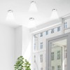 Luminea Ceiling Spotlights: Set of 3 Aluminium Recessed Spotlight Frames