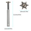 HIFROM Groove Sharpener with 6 Heads - Golf Club Groove