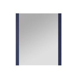 Lexora Volez 22 in W x 32 in H Navy Blue Mirror