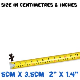 Minnie Fairy-Tale Cute Stickers Set 6 Pack - Bottle Stickers - Scrapbook Accessories - Nursery Decor - Water Bottle Stickers - Laptop Sticker - Phone Stickers - Mouse Decor (Extra-Small, Black)