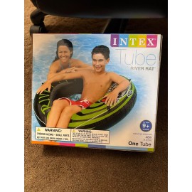 INTEX River Rat Inflatable Floating Tube Raft 68209 48inches New in Box