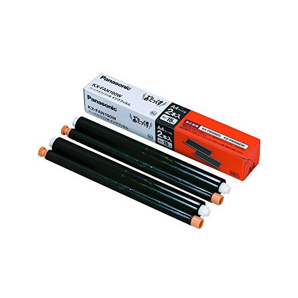 Panasonic Fax Ink Film 15mx2 Genuine Panasonic fan190 W Bulk