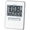Seiko SQ699W Traveler Alarm Clock Radio Digital Calendar Temperature Humidity